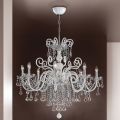 8 Lights Chandelier in Venetian Glass Made in Italy Classic - Florentine