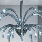 21 Lights Venetian Glass Chandelier Handmade in Italy - Jason Viadurini