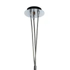 Three-Light Venetian Blown Glass Bouquet Chandelier Made in Italy - Lucilla Viadurini