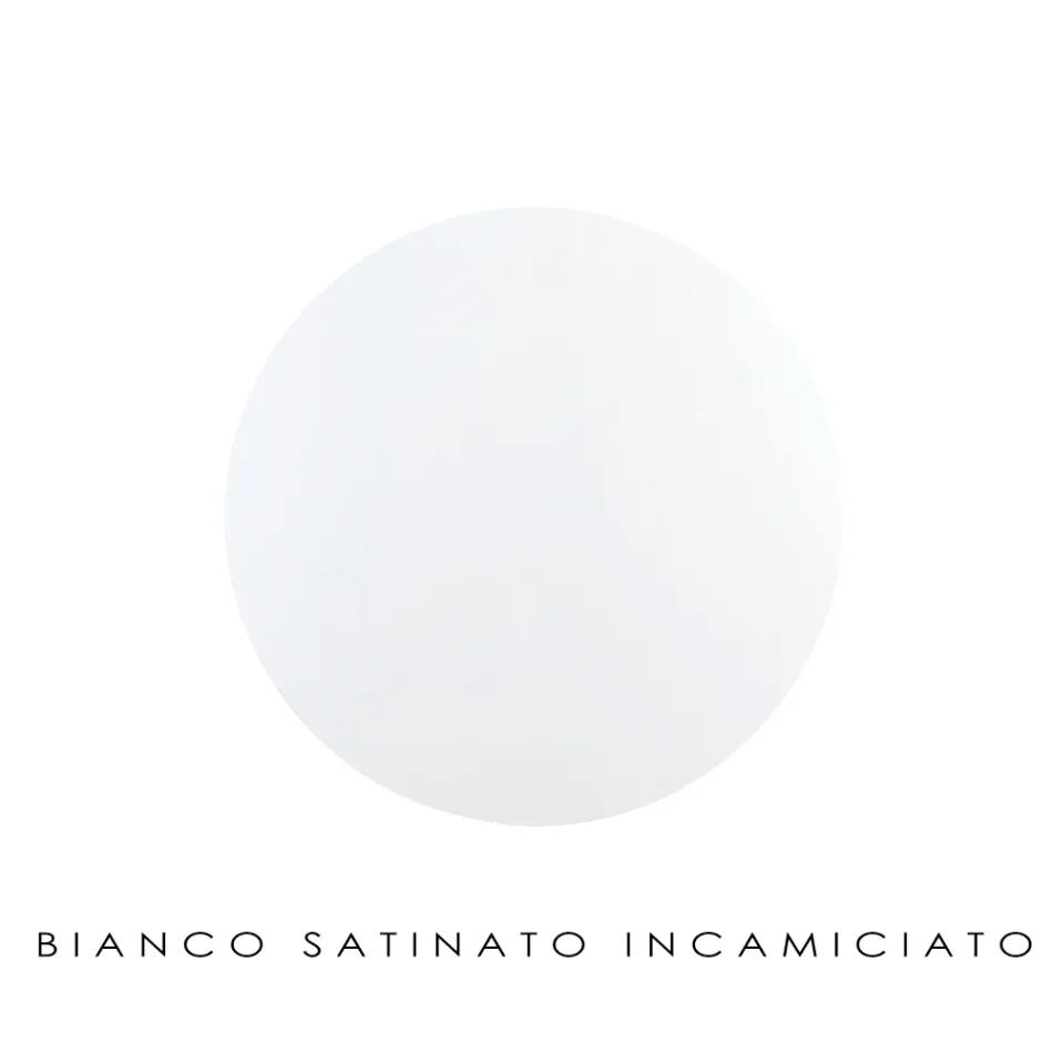 Althea Seven-Light Chandelier in Polished or Satin Glass Made in Italy Viadurini
