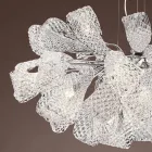 Artisan Chandelier with 21 Lights in Venetian Glass, Made in Italy - Diamonique Viadurini