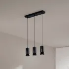 Chandelier with 3 LEDs in Powder Coated Aluminium and Adjustable Cable - Buxus Viadurini