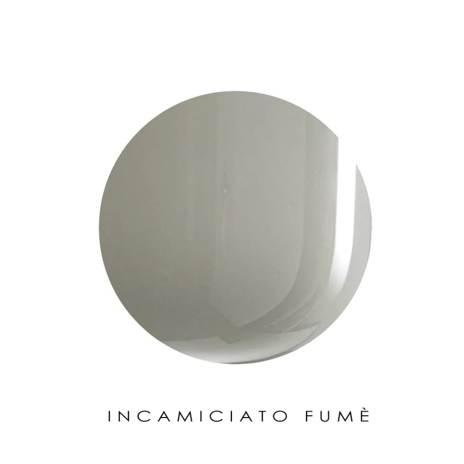 Decentralized Two-Light Chandelier in Handcrafted Glass Made in Italy - Soffio Viadurini