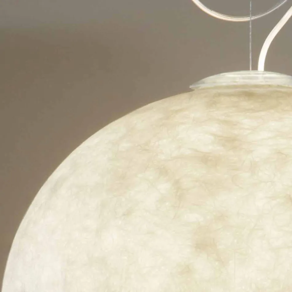Modern design chandelier In-es.artdesign White moon in nebulite Viadurini