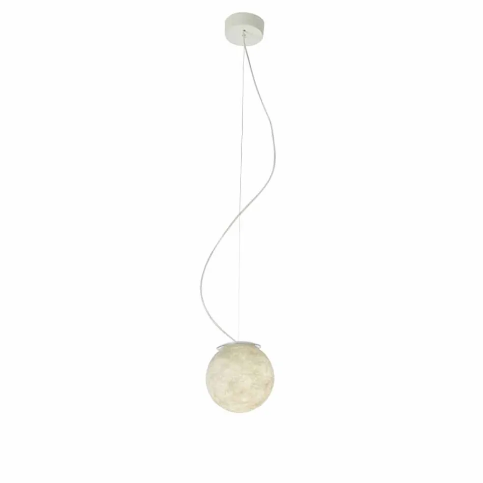 Modern design chandelier In-es.artdesign White moon in nebulite Viadurini