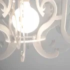 Modern design plexiglass chandelier made in Italy, Malito Viadurini