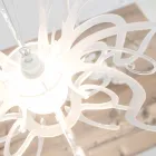 Modern design plexiglass chandelier made in Italy, Malito Viadurini