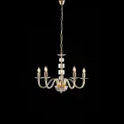 Made in Italy Glass and Rhinestone Chandelier for Interior Decor - Innsbruck Viadurini