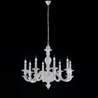 Made in Italy Wooden Chandelier for Interior Decorating - Milan Viadurini