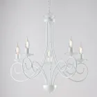 Metal and glass chandelier for elegant interior lighting – Laguna Viadurini