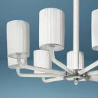 Chandelier in Venice Glass and Metal Handmade in Italy - Graham Viadurini