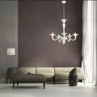 Classic Style Hand Blown Venetian Glass Chandelier - Demetra Viadurini
