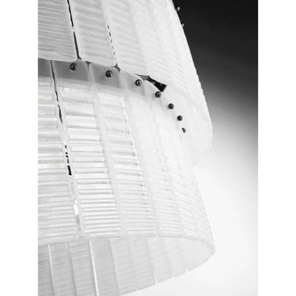 Modern Chandelier 36 Lights in Italian Luxury Handcrafted Glass - Valadier Viadurini