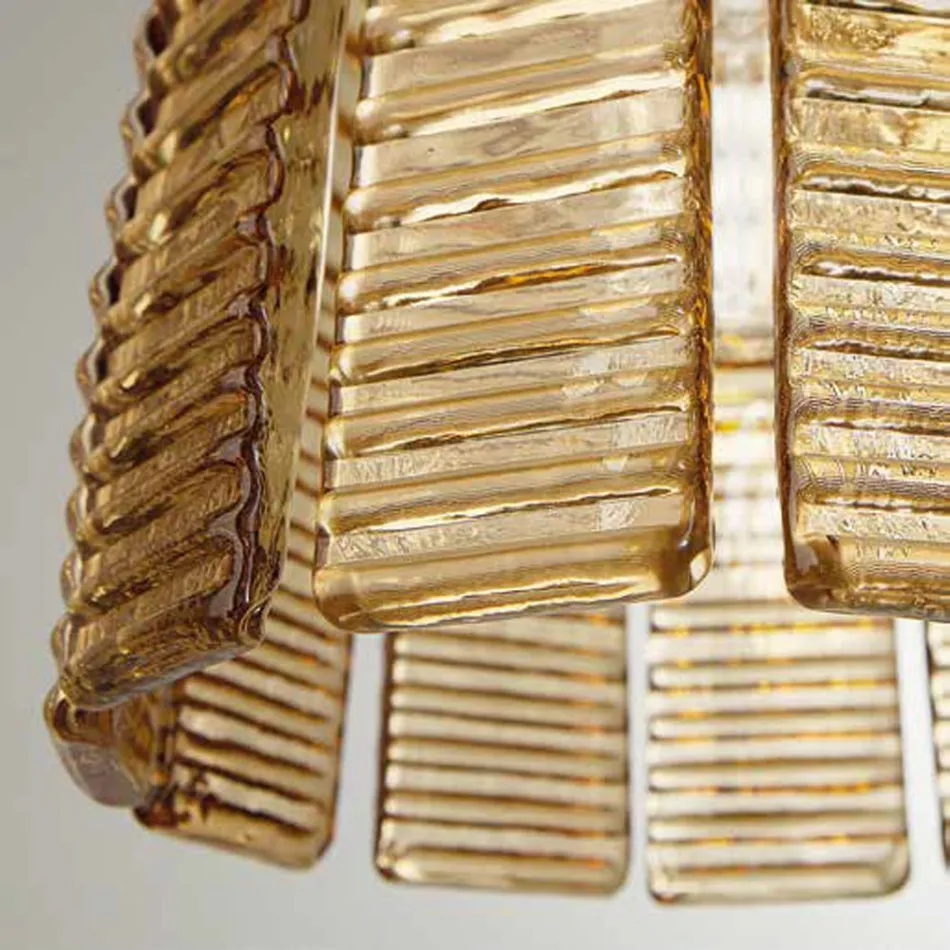 Modern Chandelier 36 Lights in Italian Luxury Handcrafted Glass - Valadier Viadurini