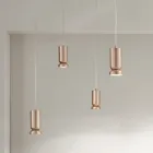 Modern Chandelier in Powder Coated Aluminium and Adjustable Cable - Buxus Viadurini