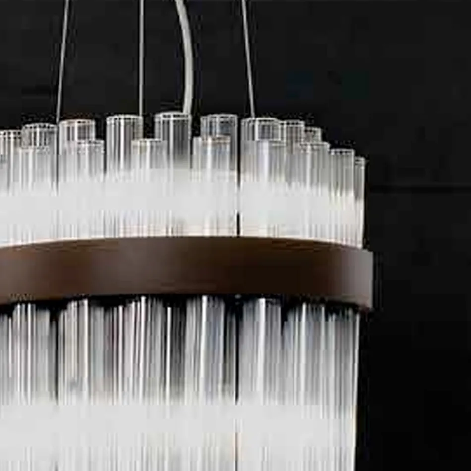 Modern Italian Handcrafted Luxury Blown Glass Chandelier - Maesta Viadurini