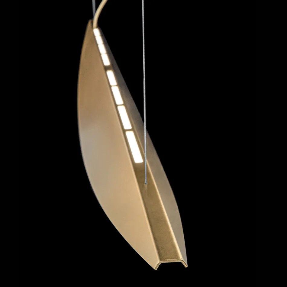 Chandelier Made of Recyclable Aluminium in Various Colours - Mila Viadurini