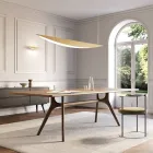 Chandelier Made of Recyclable Aluminium in Various Colours - Mila Viadurini