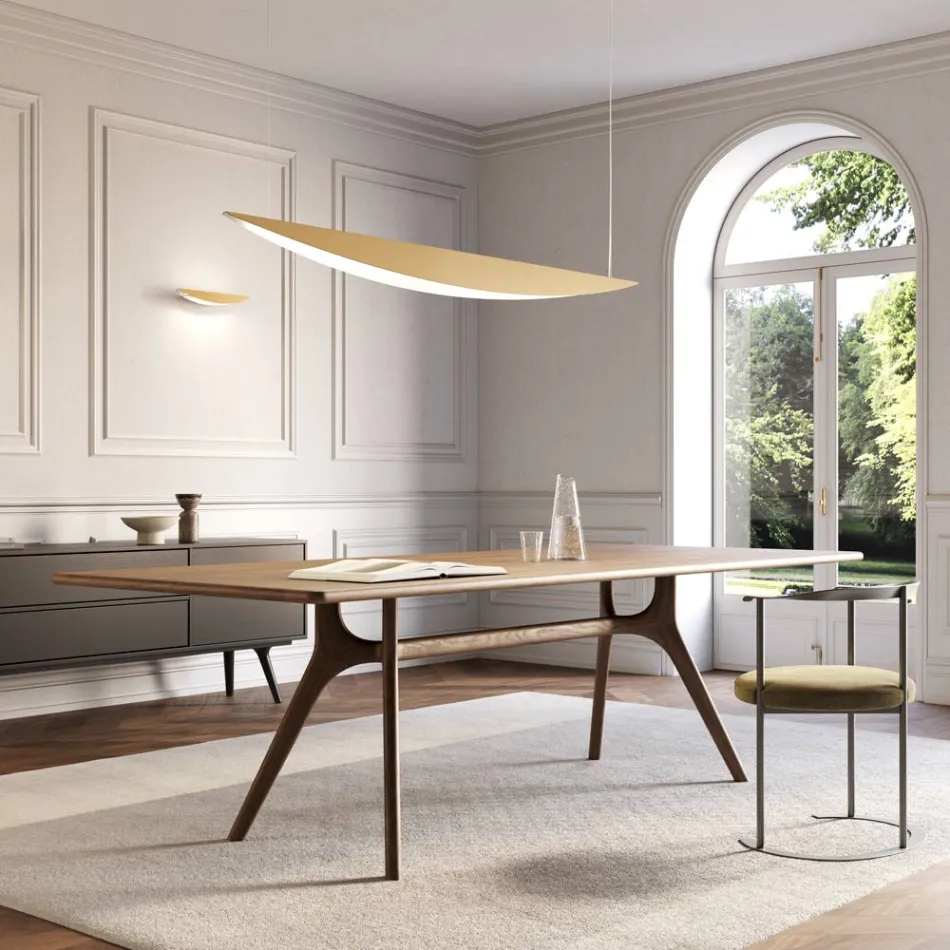 Chandelier Made of Recyclable Aluminium in Various Colours - Mila Viadurini