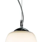 Two-Light Hand-Blown Glass Pendant Lamp Made in Italy - Soffio Viadurini