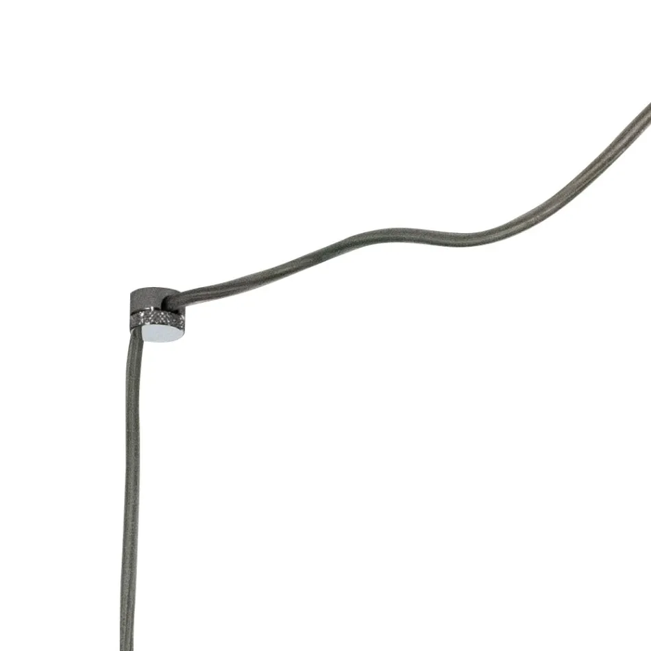 Three-Light Small Chandelier in Hand-Blown Glass Made in Italy - Iride Viadurini
