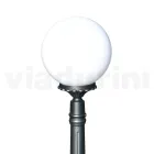 110 cm high street lamp in Acrylic and Anthracite Aluminium Made in Italy - Trovaantracite Viadurini