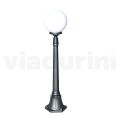 110 cm high street lamp in Acrylic and Anthracite Aluminium Made in Italy - Trovaantracite