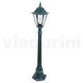 117 cm tall garden lamp in glass and 5 aluminium finishes - Pinako