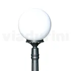 145 cm high street lamp in Acrylic and Anthracite Aluminium Made in Italy - Trovaantracite Viadurini