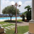 200 cm high street lamp in black acrylic and aluminium made in Italy - Trovanero