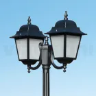 208 cm tall street lamp in Anthracite Glass and Aluminium Made in Italy - Scintilla Viadurini