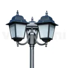 238 cm tall street lamp in Anthracite Glass and Aluminium Made in Italy - Scintilla Viadurini