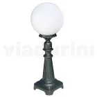69 cm tall street lamp in Acrylic and Anthracite Aluminium Made in Italy - Trovaantracite Viadurini