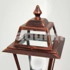 Low streetlight for outdoor in aluminium produced in Italy, Kristel Viadurini