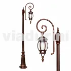 Anika classic aluminium garden lamp made in Italy Viadurini