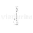 Outdoor lamp with an aluminium light made in Italy, Anika Viadurini