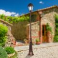 252 cm high outdoor lamp in glass and die-cast aluminium - Alchemist