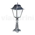 85 cm high outdoor lamp in glass and die-cast aluminium - Alchemist