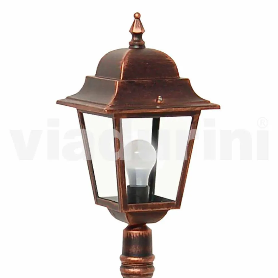 Low aluminium outdoor lamp made in Italy, Aquilina Viadurini