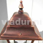 Low aluminium outdoor lamp made in Italy, Aquilina Viadurini
