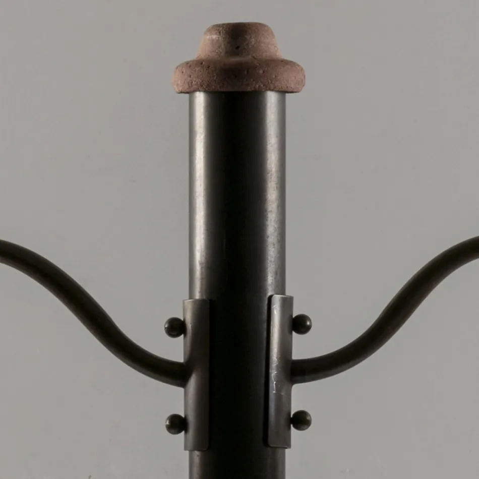 Outdoor lamppost in Aluminium and Galestro Made in Italy - Toscot Spoleto Viadurini