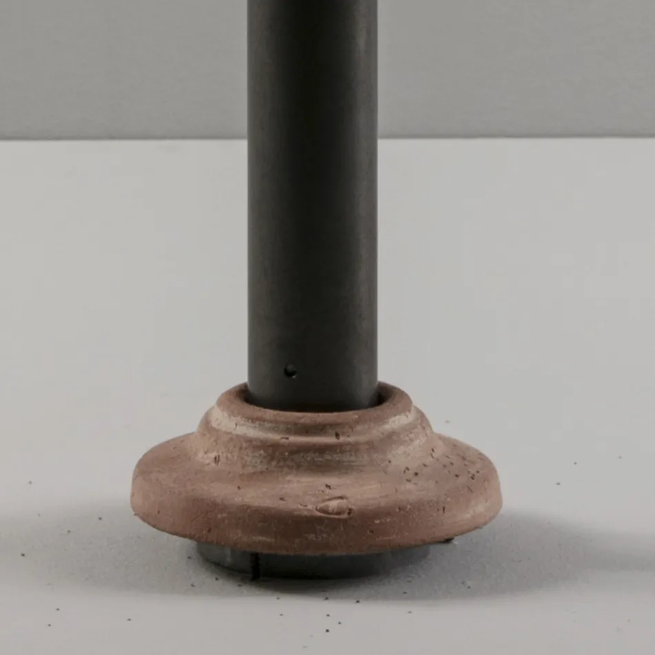 Outdoor lamppost in Aluminium and Galestro Made in Italy - Toscot Spoleto Viadurini