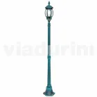 Outdoor lamp post in die-cast aluminium made in Italy, Anika Viadurini