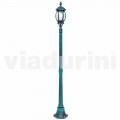 Outdoor lamppost made with die-cast aluminium, made in Italy, Anika
