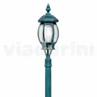 Outdoor lamp post in die-cast aluminium made in Italy, Anika Viadurini