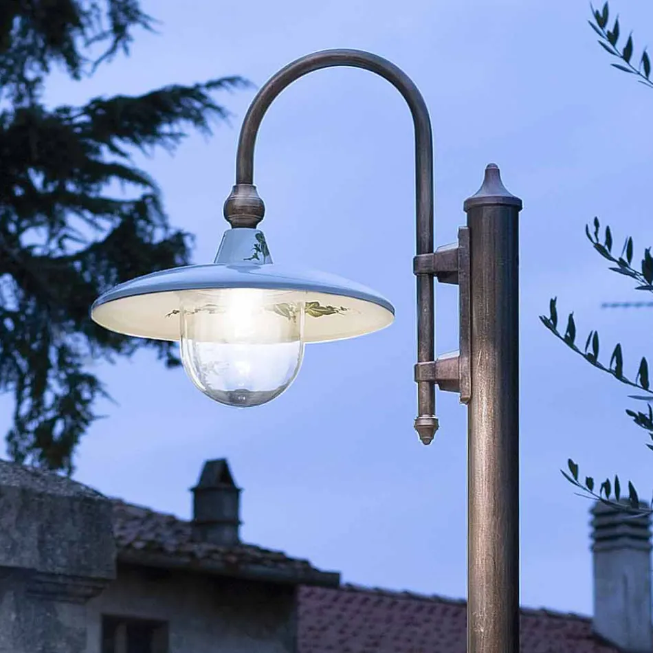 Aluminium Garden Lamp with 1 or 2 or 3 Lights Design - Campobasso Viadurini