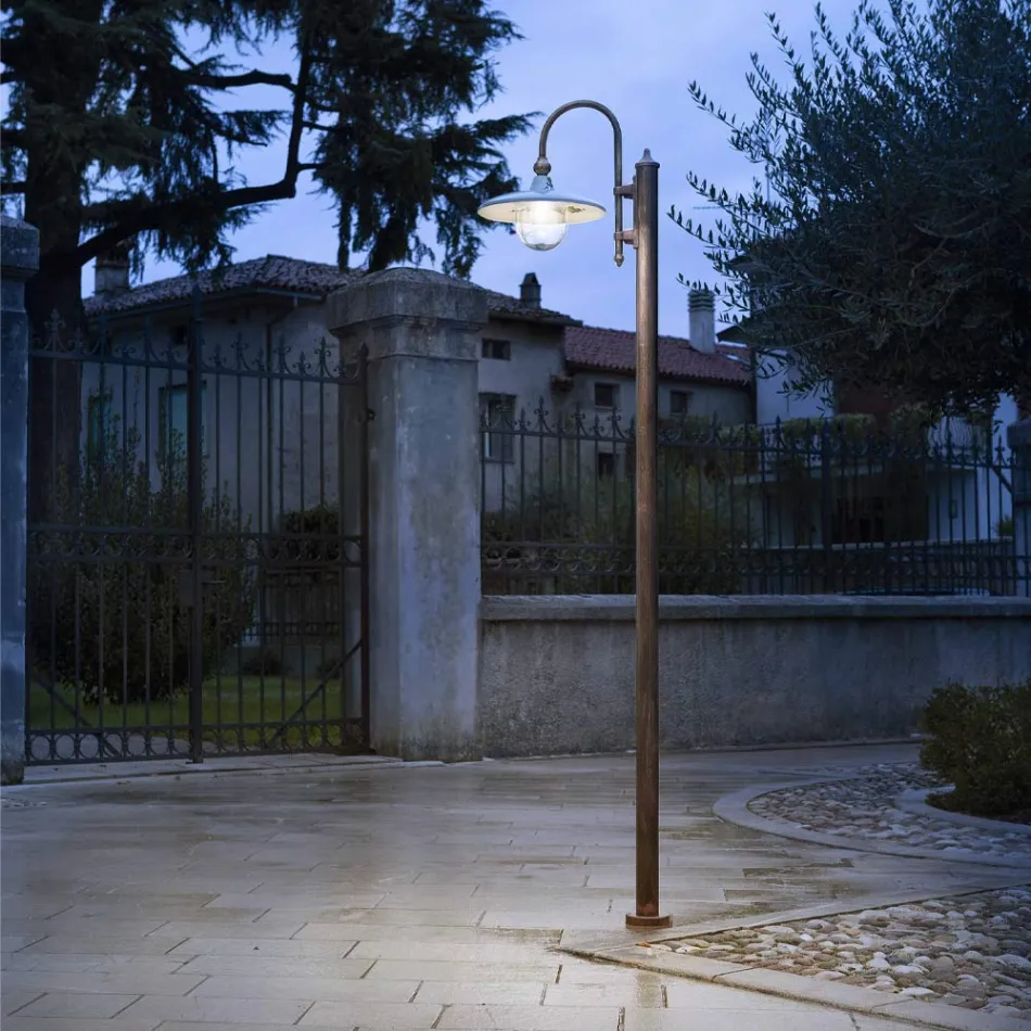 Aluminium Garden Lamp with 1 or 2 or 3 Lights Design - Campobasso Viadurini