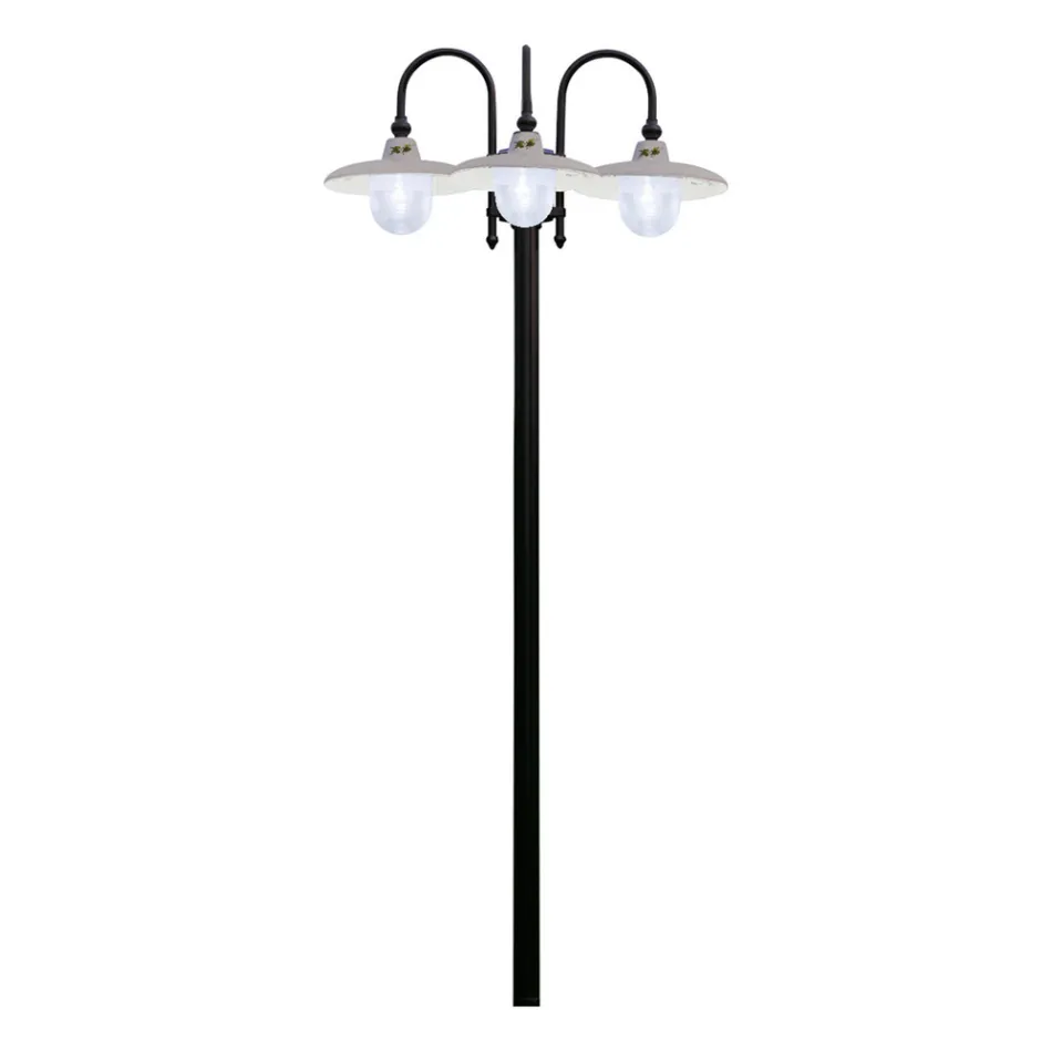 Aluminium Garden Lamp with 1 or 2 or 3 Lights Design - Campobasso Viadurini