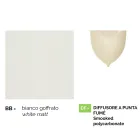 White aluminium garden lamp with 1 light produced in Italy, Anusca Viadurini