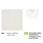 White aluminium garden lamp with 1 light produced in Italy, Anusca Viadurini